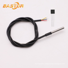 temperature sensor DS18B20 waterproof 5m cable probe thermowell tube